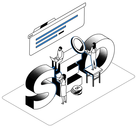 SEO  Illustration