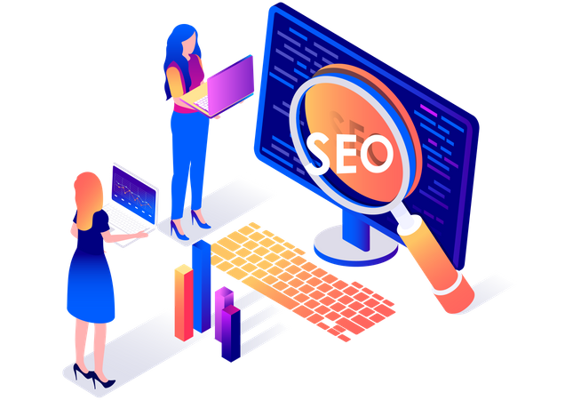 SEO  Illustration
