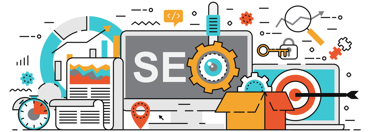 SEO  Illustration