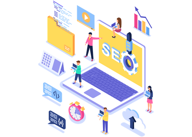 SEO  Illustration