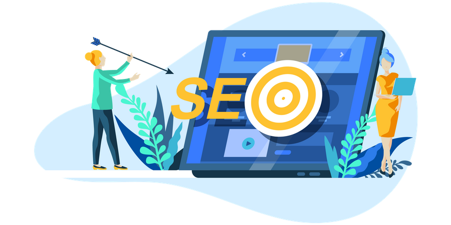 SEO  Illustration