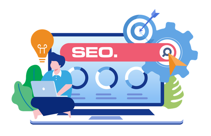 SEO  Illustration