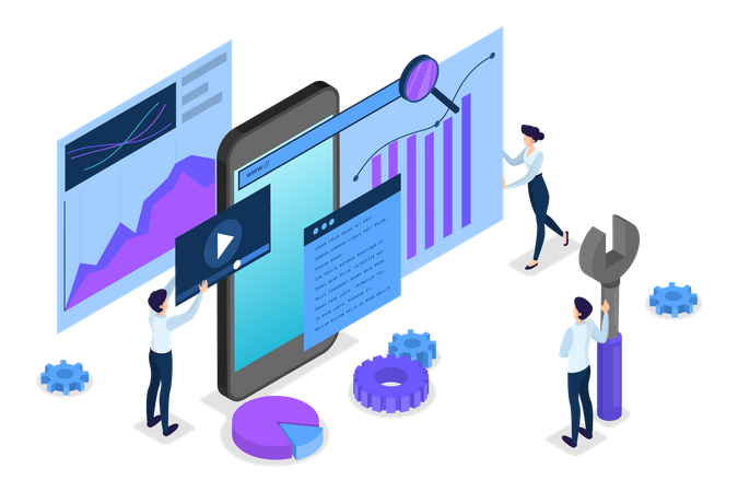 SEO  Illustration