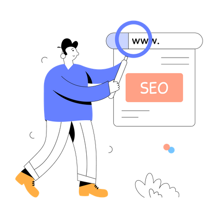 SEO  Illustration