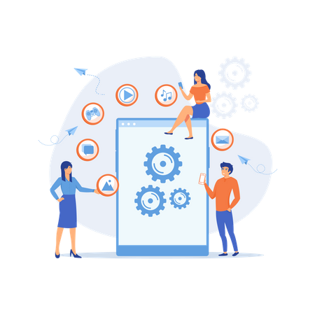 SEO  Illustration