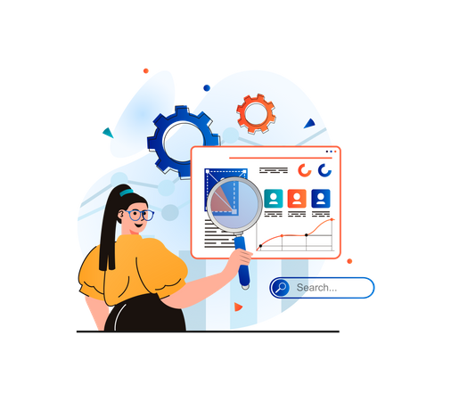 SEO  Illustration