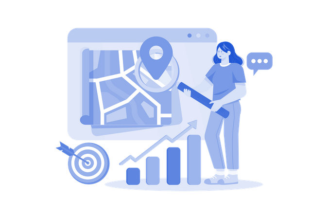 SEO Manager  Illustration