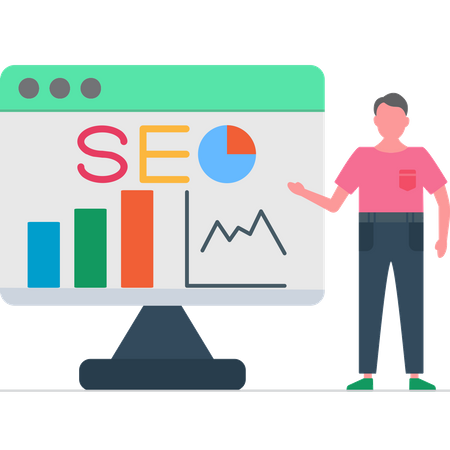 Seo Market Managing Strategy  Illustration