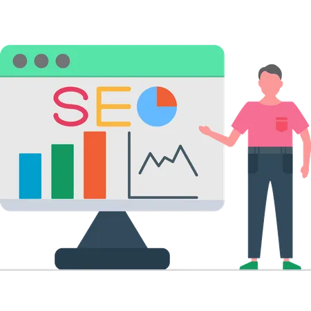 Seo Market Managing Strategy  Illustration