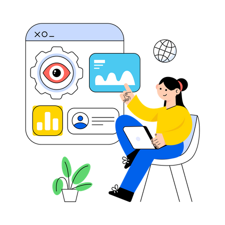 Monitoreo SEO  Ilustración