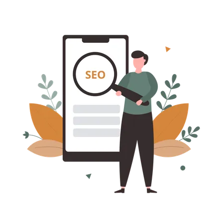 Seo Optimierung  Illustration