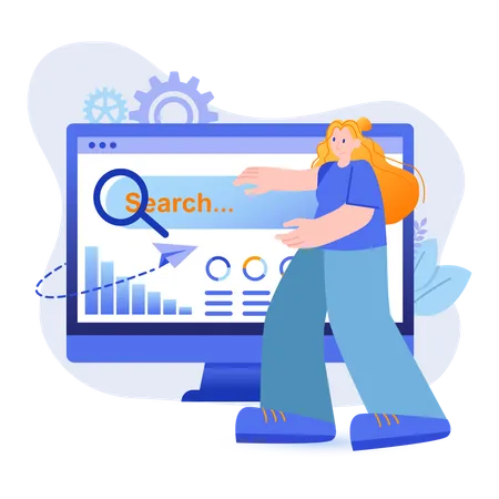 Seo Optimierung  Illustration