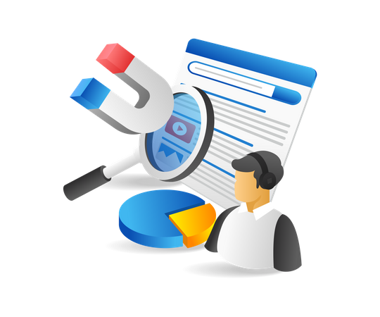 Seo Optimierung  Illustration