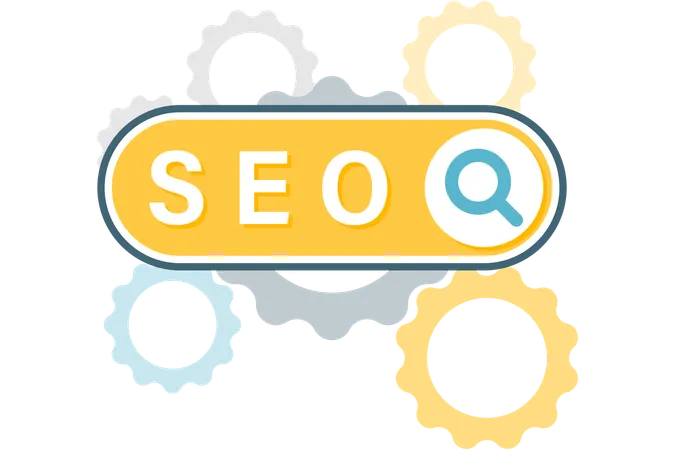 Seo optimisation panel  Illustration