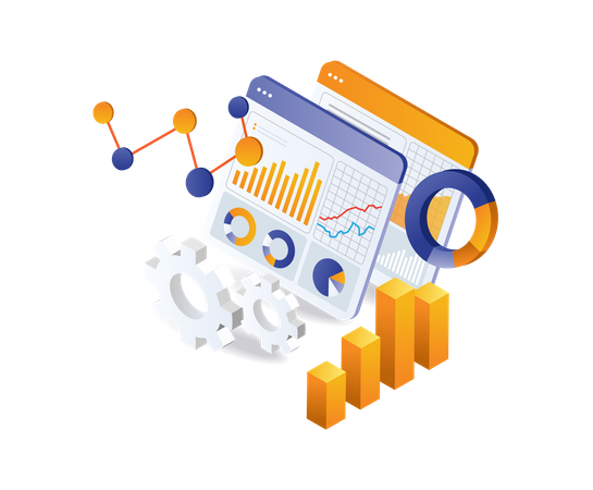 Seo Optimization Analysis  Illustration