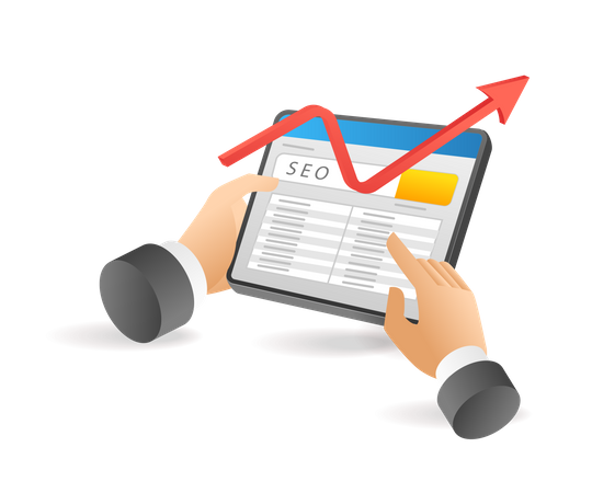 Seo optimization  Illustration