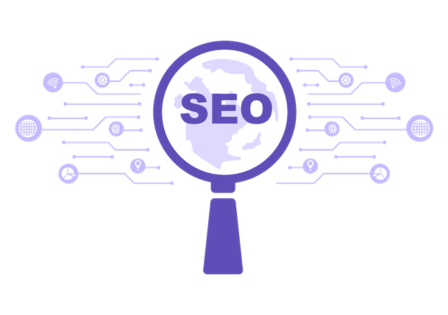 SEO Optimization  Illustration