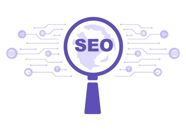 SEO Optimization  Illustration