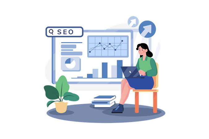 Seo Planning  Illustration