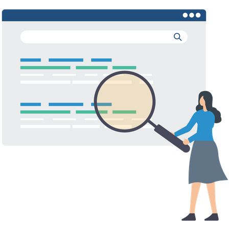 SEO ranking  Illustration