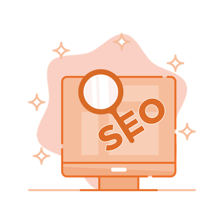 Seo search analysis  Illustration