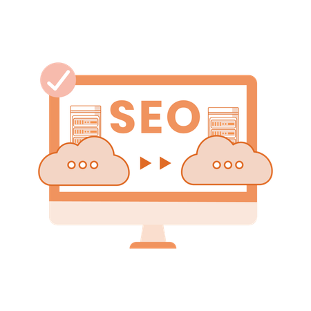 Seo server optimisation  Illustration