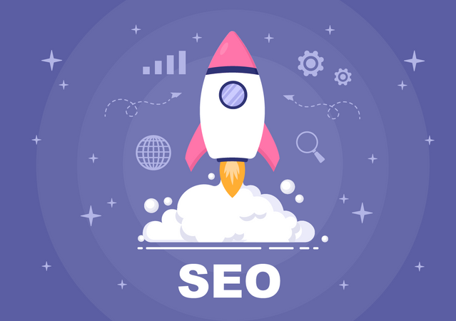 Seo startup  Illustration