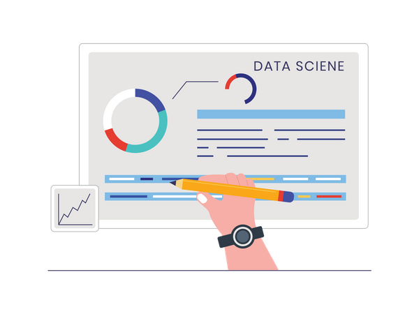 SEO-Statistiken  Illustration