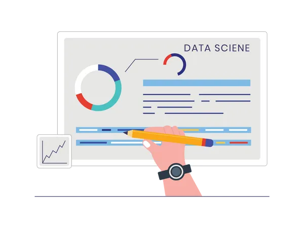 SEO-Statistiken  Illustration