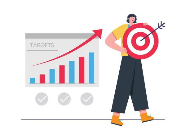 Seo Target  Illustration