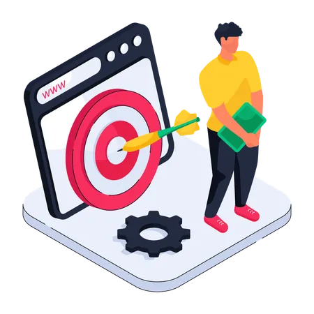 Seo Target  Illustration