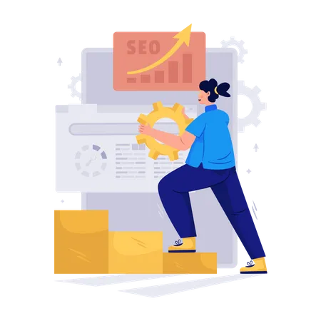 Seo Web Analysis  Illustration