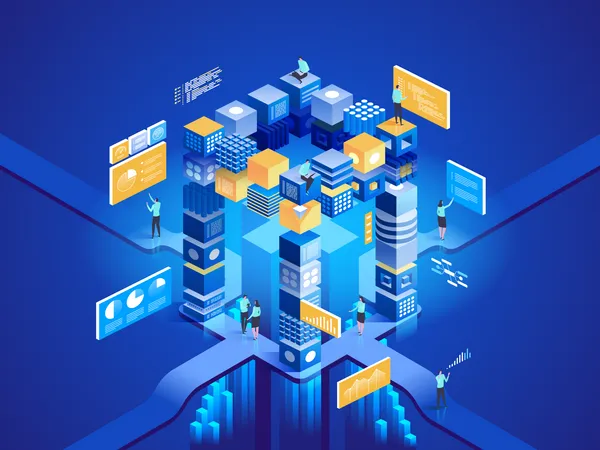 Serveranalyse  Illustration