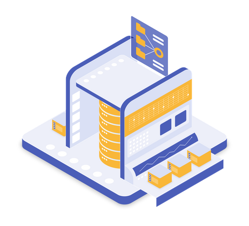 Serverdatenanalyse  Illustration