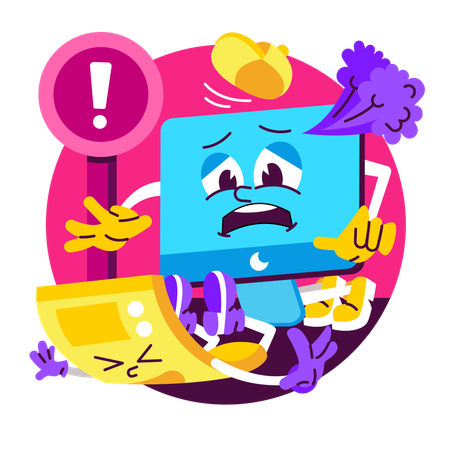 Server Error  Illustration
