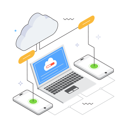 Server Monitoring  Illustration