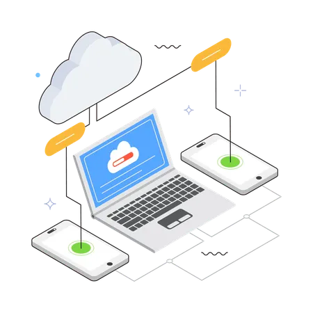 Server Monitoring  Illustration