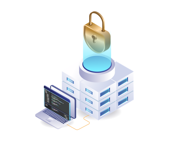 Server programmer language security  Illustration