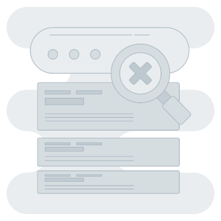 Server result not found  Illustration