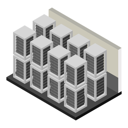 Server room  Illustration