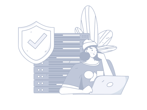 Server security  Illustration