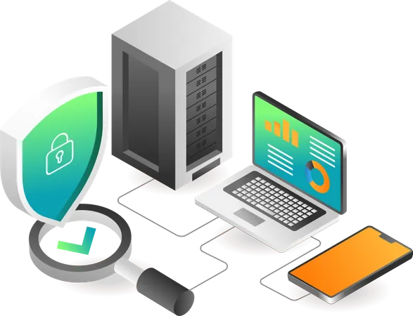 Server Security Analysis  Illustration