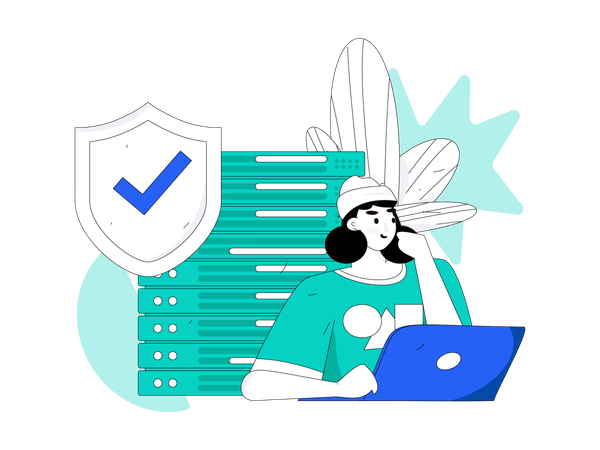 Server security  Illustration