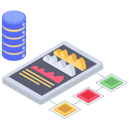 Serverseitige Analyse  Illustration