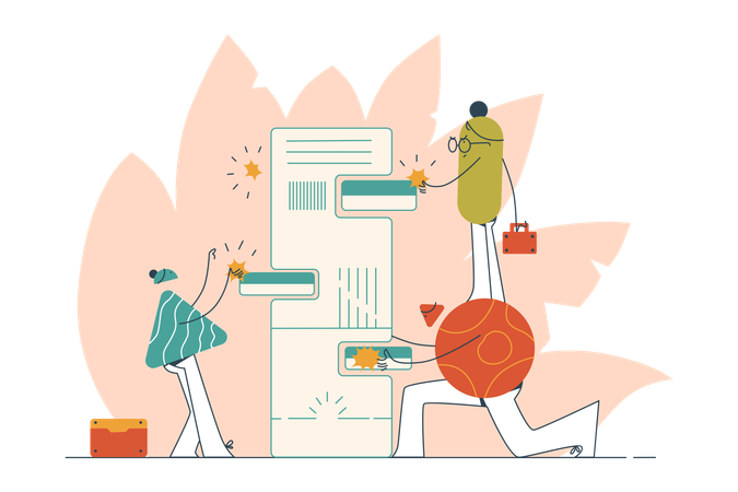 Serveur hors-service  Illustration