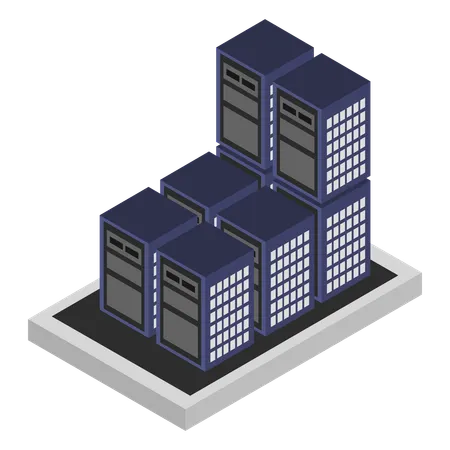 Support de serveur  Illustration