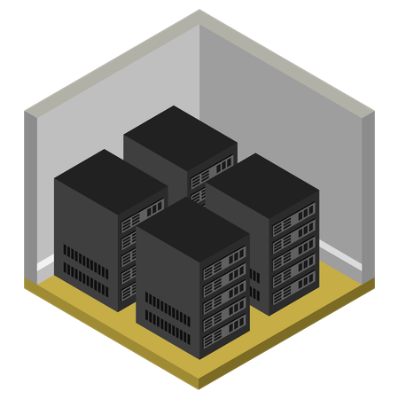 Support de serveur  Illustration