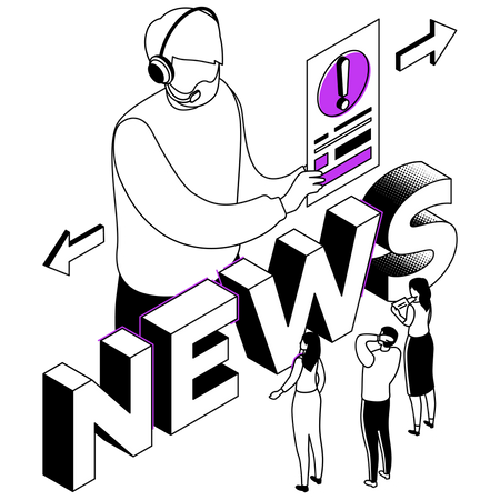 Service client  Illustration