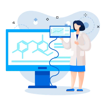 Service de diagnostic en laboratoire  Illustration