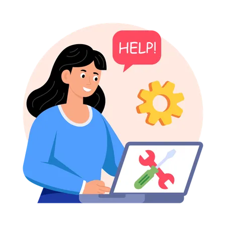 Service Desk Software  Illustration